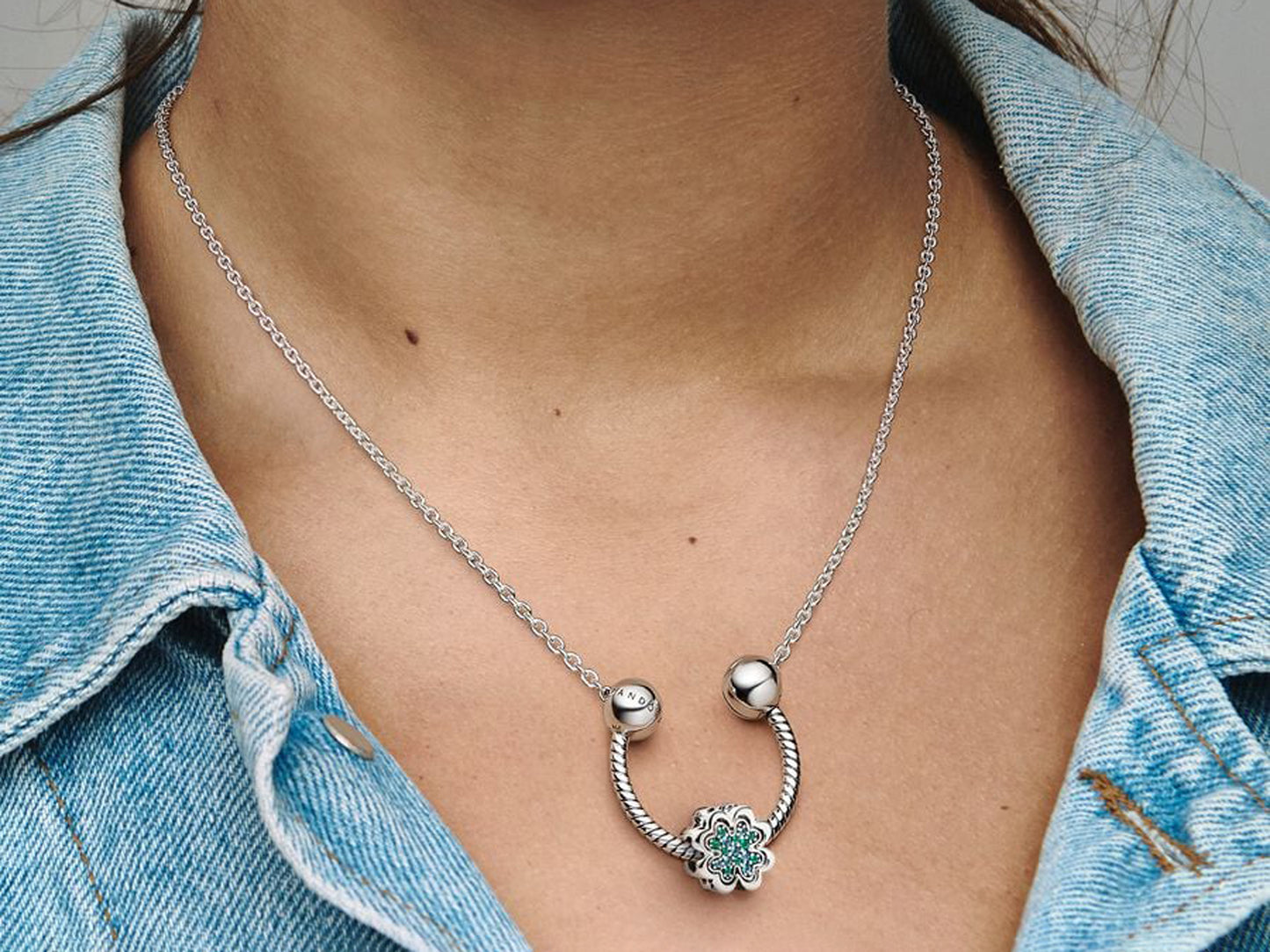 U-shape Charm Pendant Necklace