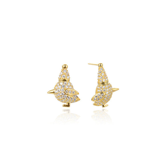 925 Sterling Silver Cactus Stud Earrings - Original Design Botanical Earrings with Plastic Backs