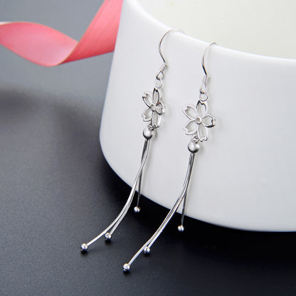 925 Sterling Silver Drop Earrings - Professional Women's Office Dangle Earrings