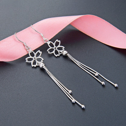 925 Sterling Silver Drop Earrings - Professional Women's Office Dangle Earrings