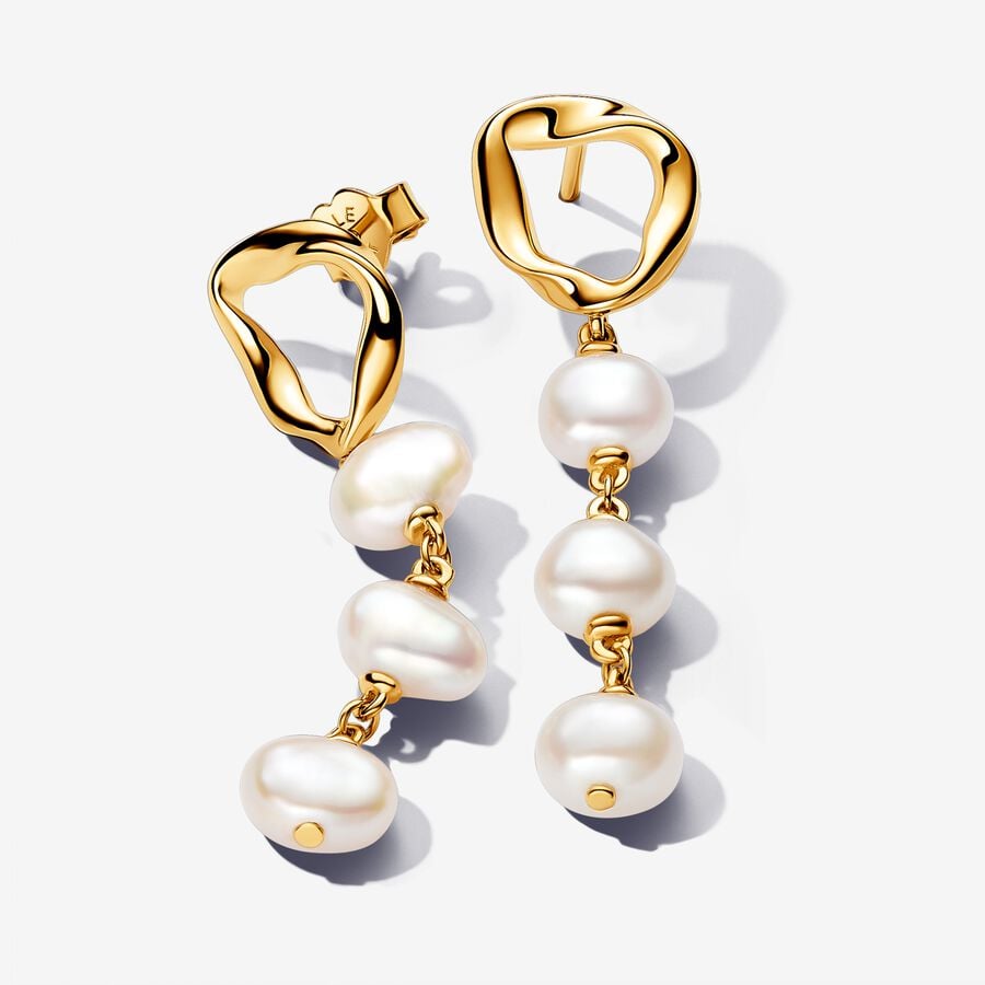 Baroque Pearl Drop Earrings