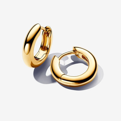 Minimalist Gold Hoop Earrings