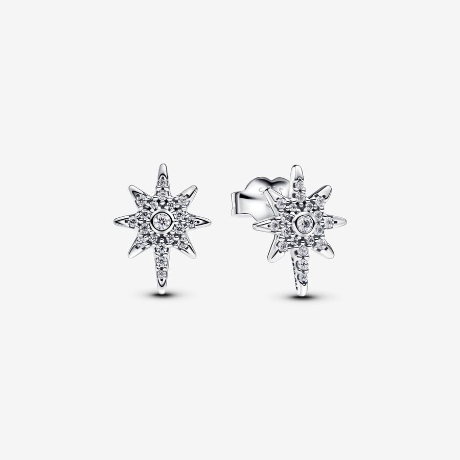 Symbolic North Star Earrings