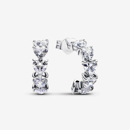 Connected Love Hoop Earrings