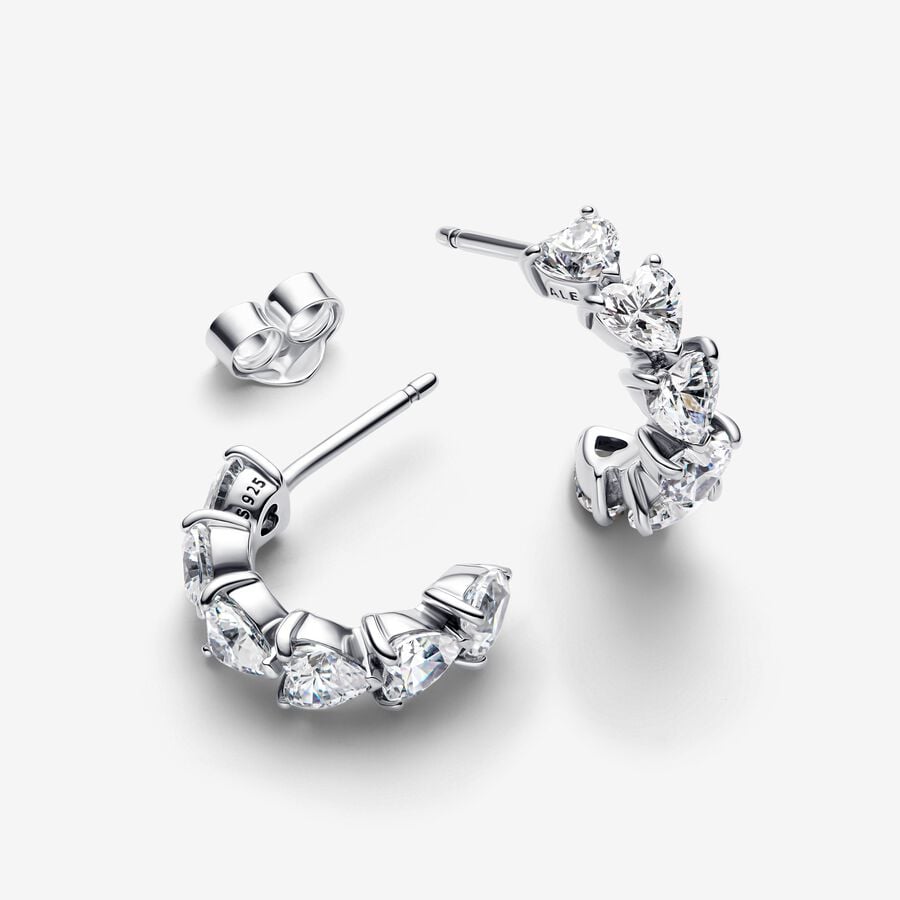 Connected Love Hoop Earrings
