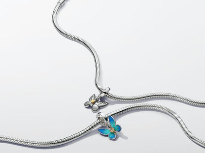Sliding Magnetic Clasp Snake Chain Bracelet