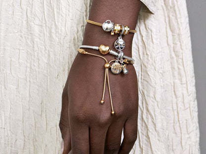 Heart Clasp Snake Chain Bracelet