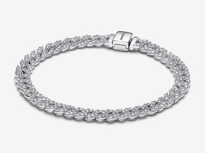 Pavé Cuban Chain Bracelet