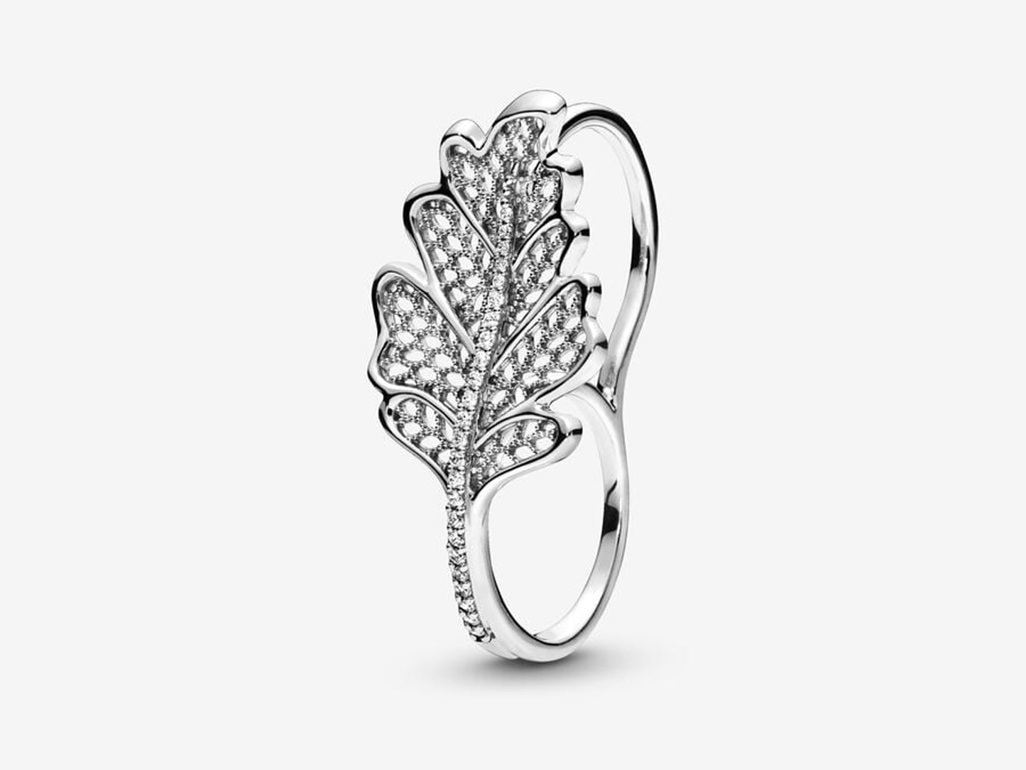 Oak Leaf Double Ring