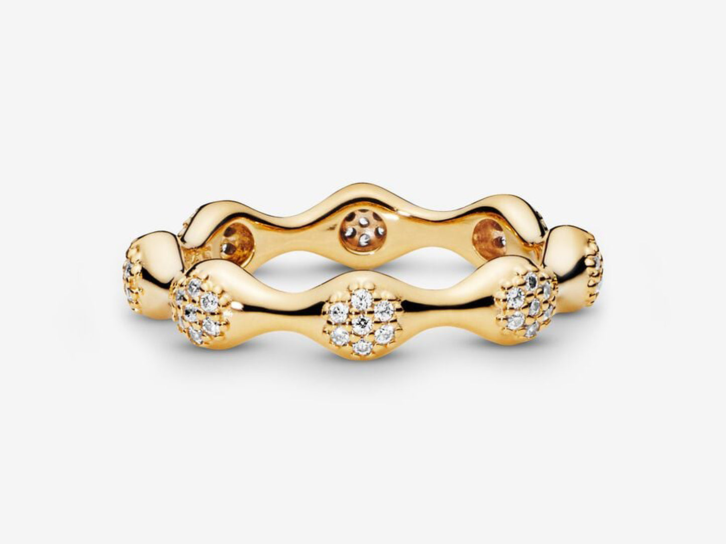 Pavé Modern LovePods Ring