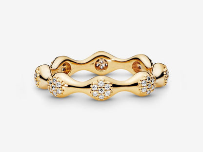 Pavé Modern LovePods Ring