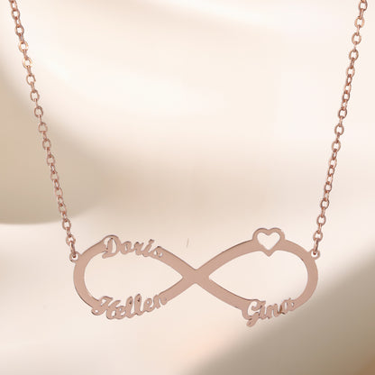 Trendy O-Chain Necklace with Letters
