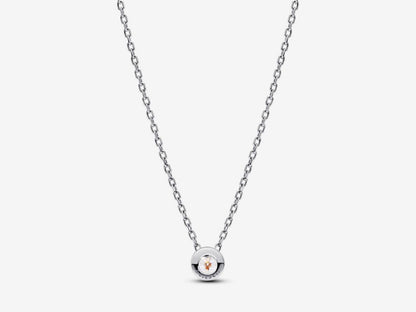 Lab-grown Diamond Bezel Pendant Necklace 0.25 carat tw Sterling Silver