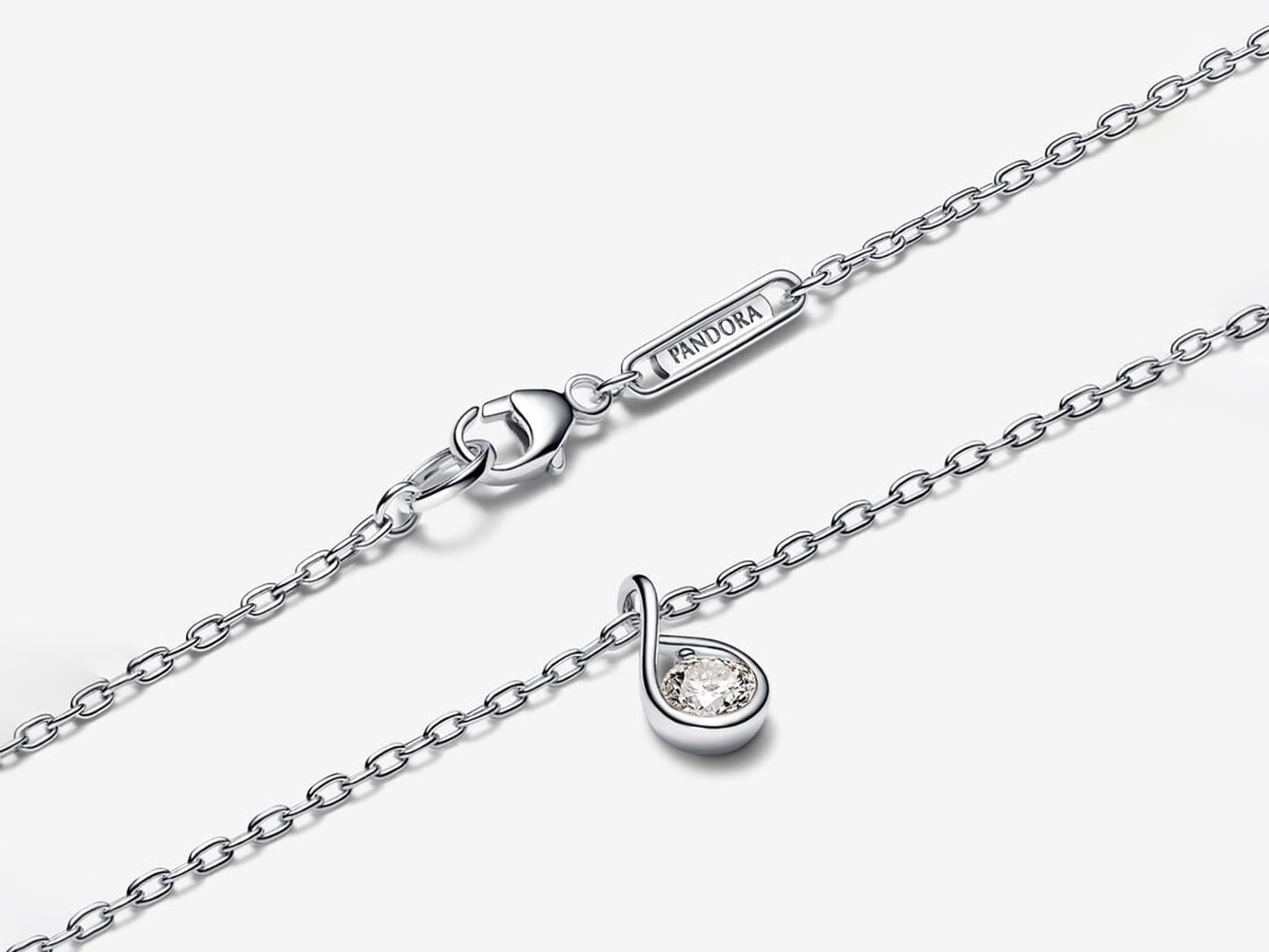 Lab-grown Diamond Pendant & Necklace 0.25 carat tw Sterling Silver