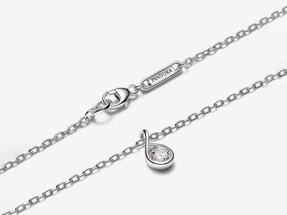 Lab-grown Diamond Pendant & Necklace 0.25 carat tw Sterling Silver