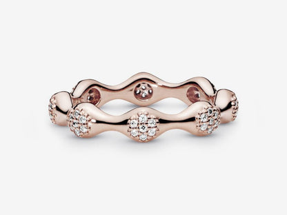 Pavé Modern LovePods Ring
