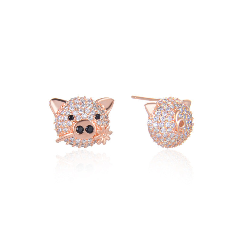 S925 Sterling Silver Plated Stud Earrings - Professional Women's Office Earrings with Plastic Backs