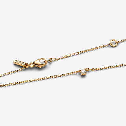 Single LabGrown Diamond Pendant Necklace
