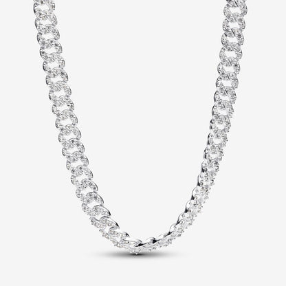 Sterling Silver Cuban Chain Necklace