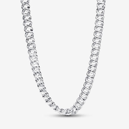Sterling Silver Cuban Chain Necklace