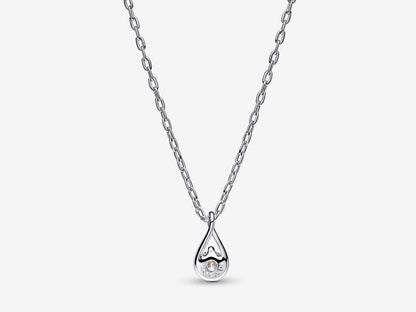 Lab-grown Diamond Pendant & Necklace 0.15 carat tw Sterling Silver