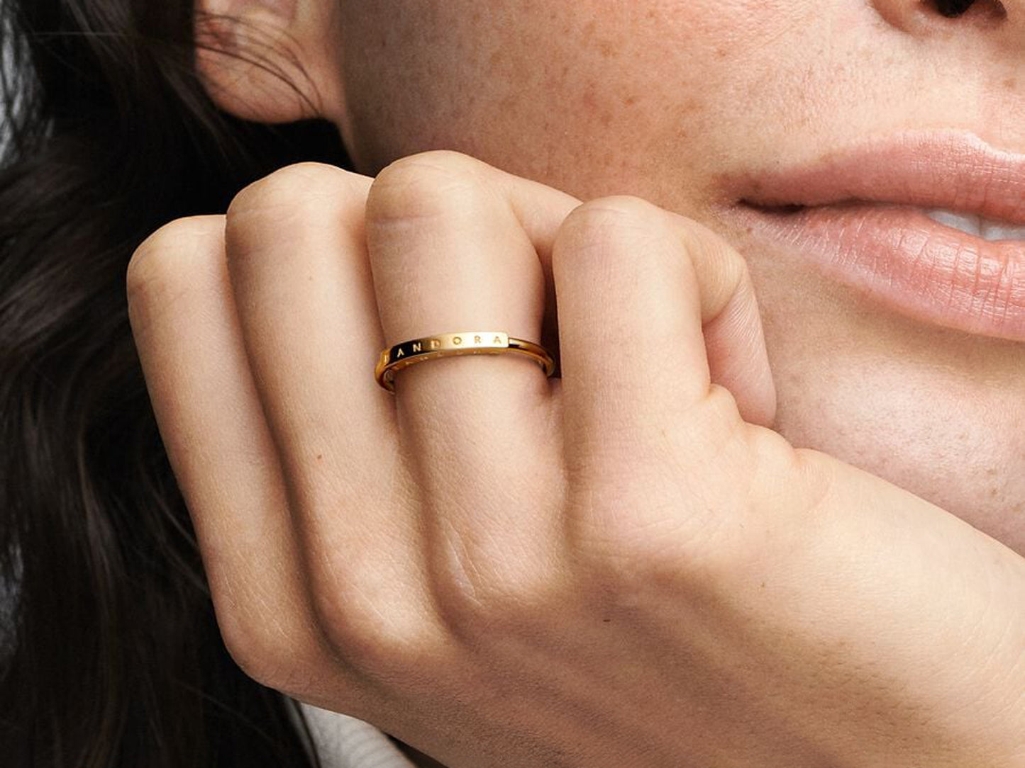 Square and Round Combination Band Ring