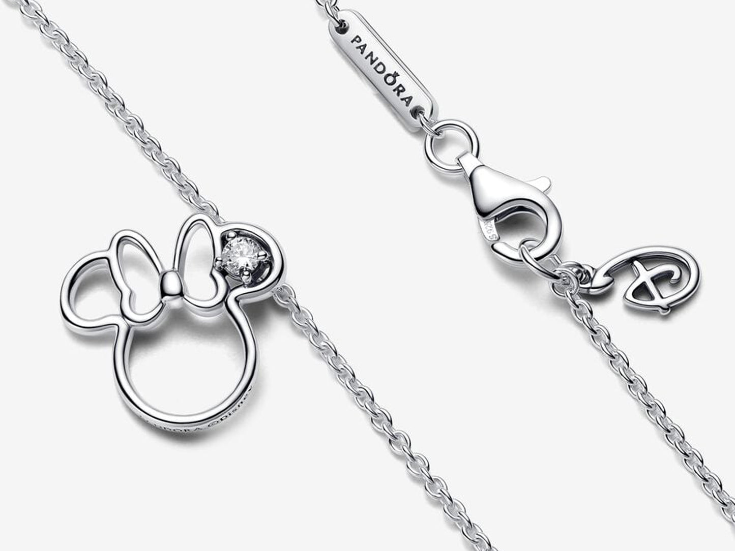 Disney Minnie Mouse Silhouette Collier Necklace
