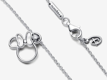 Disney Minnie Mouse Silhouette Collier Necklace