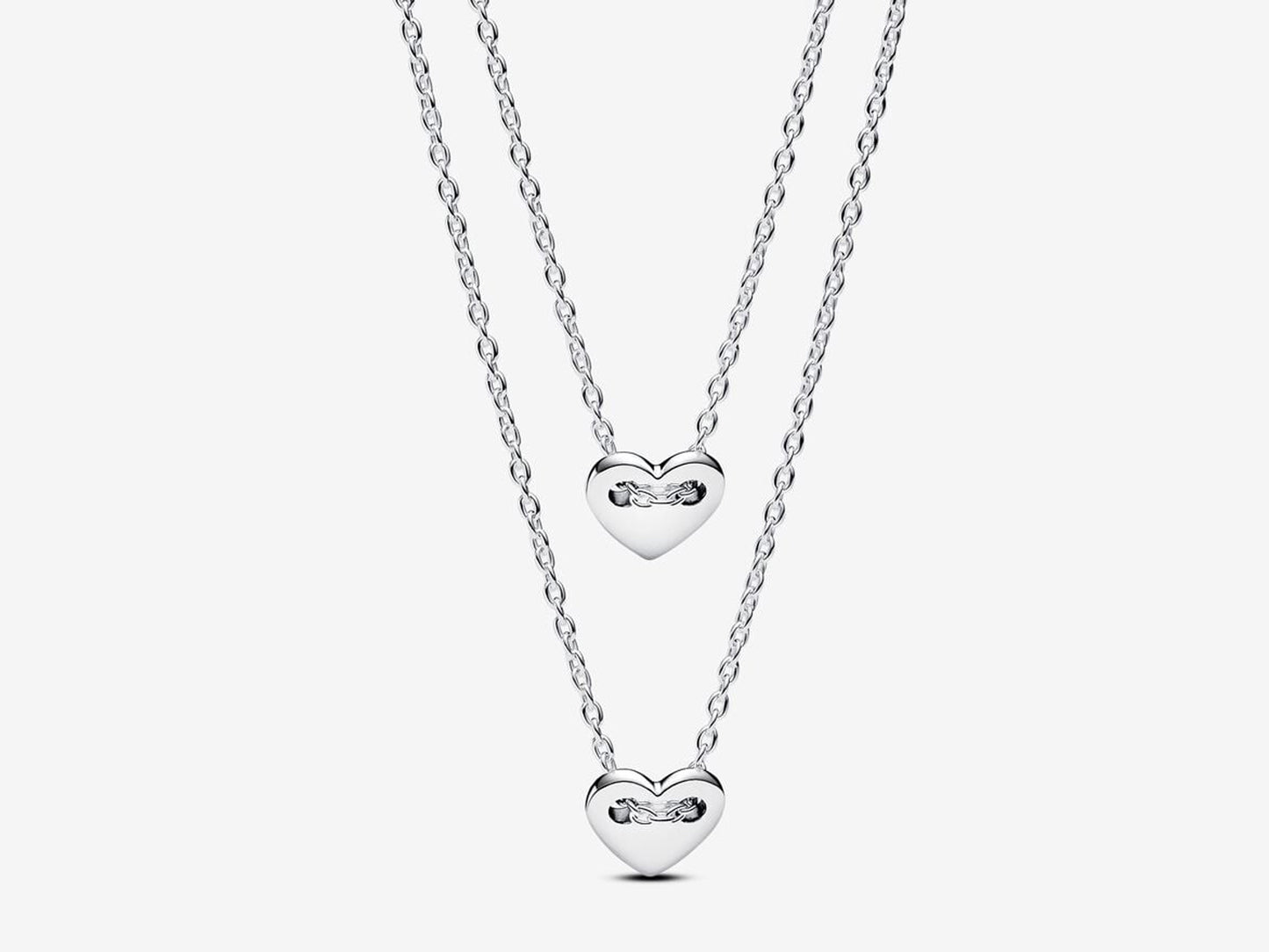 Forever & Always Splittable Heart Collier Necklaces