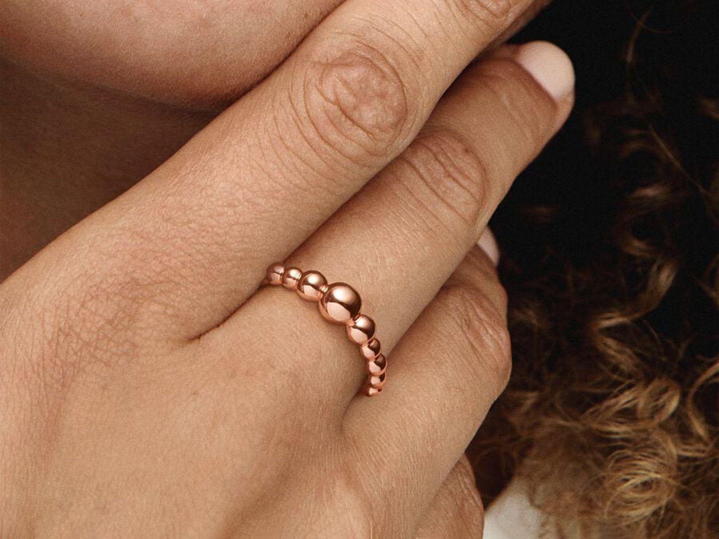 String of Beads Ring