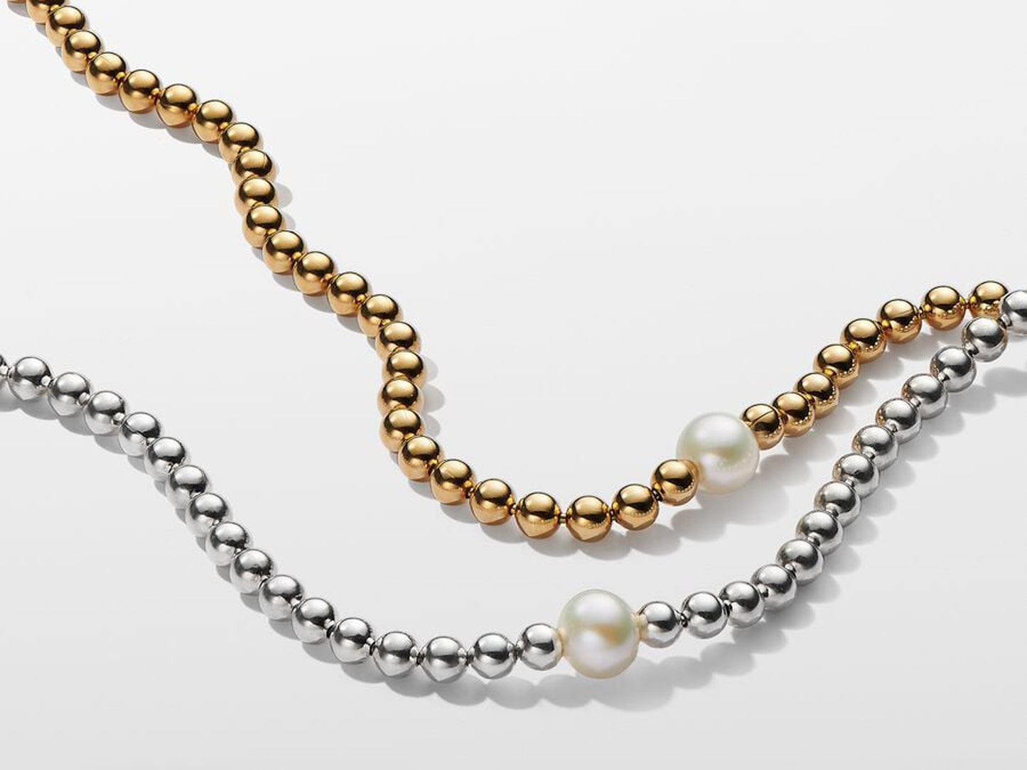 Treated Freshwater Cultured Pearl & Beads Collier Necklace