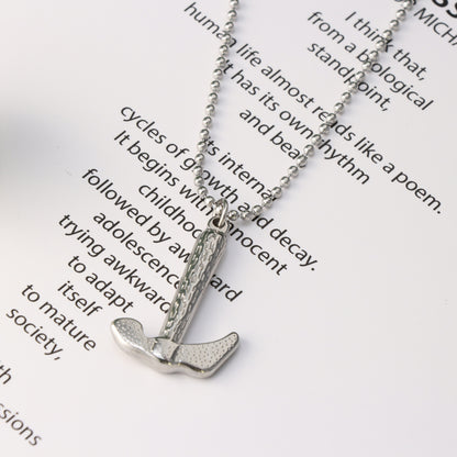 Stainless Steel Nautical Anchor Pendant Necklace