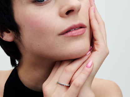 Pavé & White Dual Ring