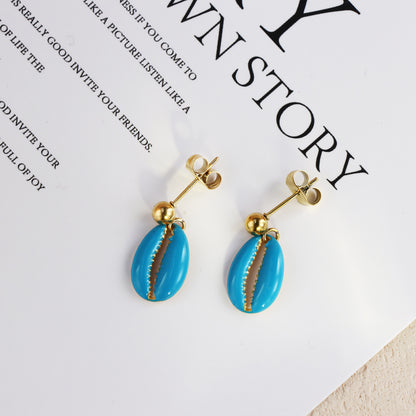 Colorful Shell Earrings for Women