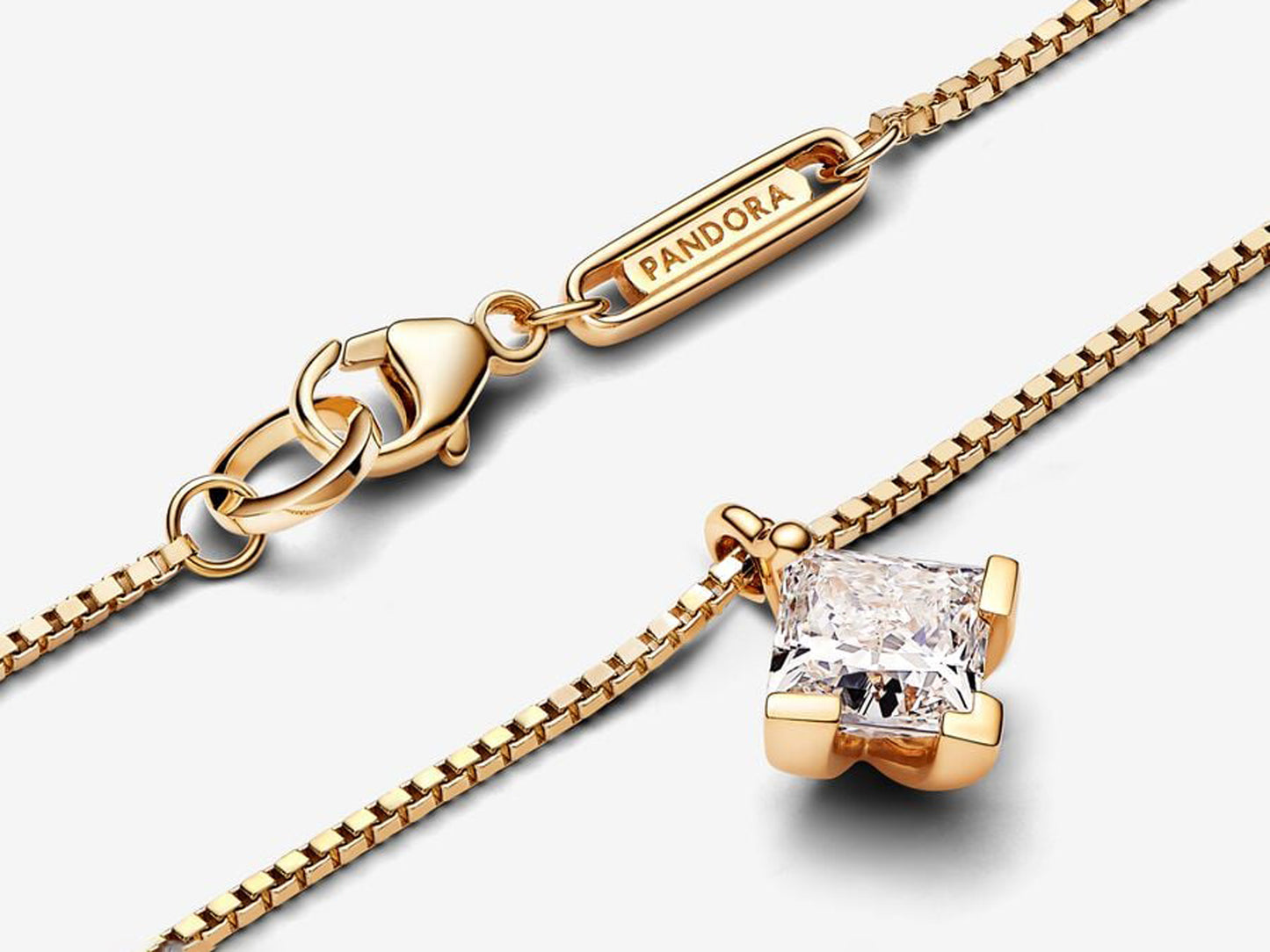 Lab-grown Diamond Pendant Necklace 1.00 carat tw 14k Gold