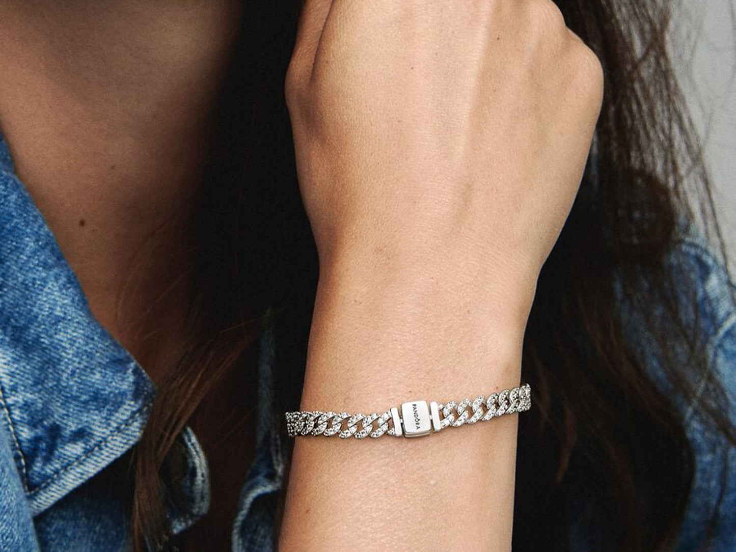 Pavé Cuban Chain Bracelet