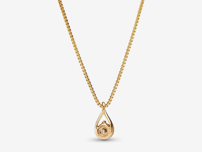 Lab-grown Diamond Pendant & Necklace 0.50 carat tw 14k Gold