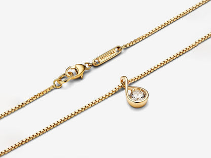 Lab-grown Diamond Pendant & Necklace 0.25 carat tw 14k Gold