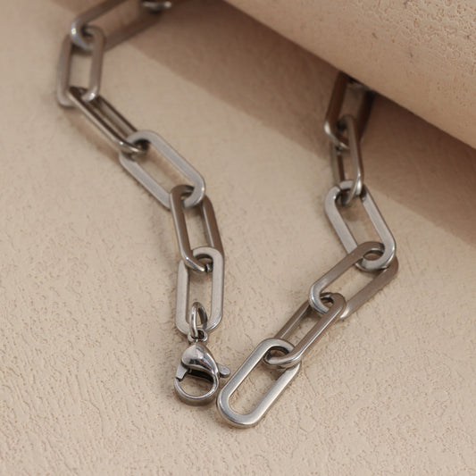 Minimalist Style Stainless Steel Necklace