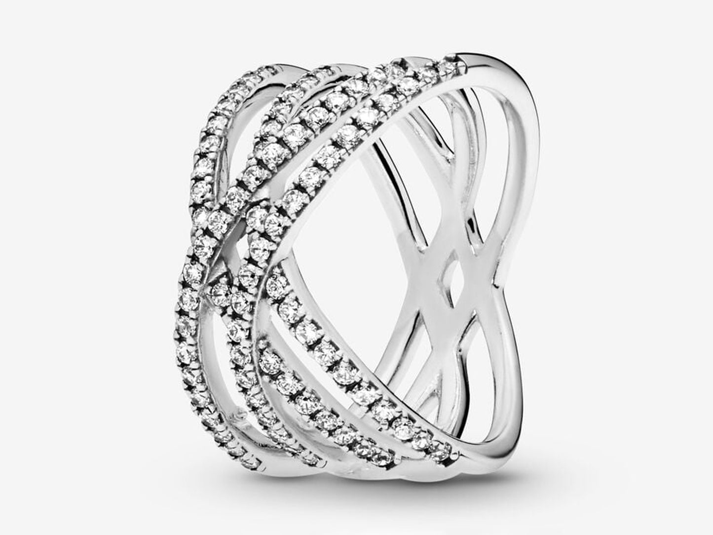 Entwined Lines Ring