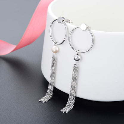 925 Sterling Silver Tulip Drop Earrings - Gold Plated Luxury Floral Dangle Earrings with Plastic Backs