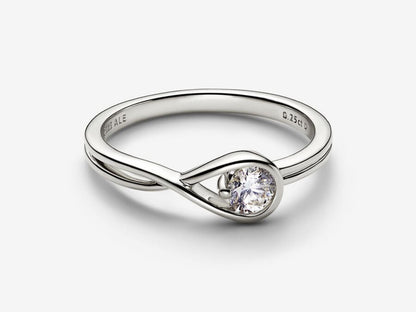 Lab-grown Diamond Ring 0.75 carat tw 14k White Gold