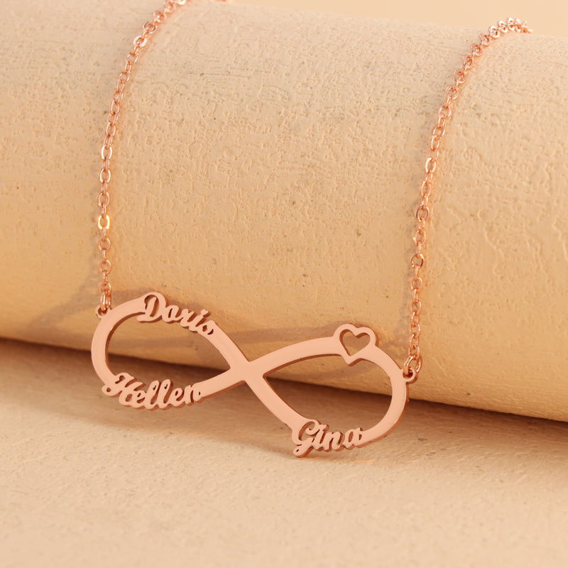 Trendy O-Chain Necklace with Letters