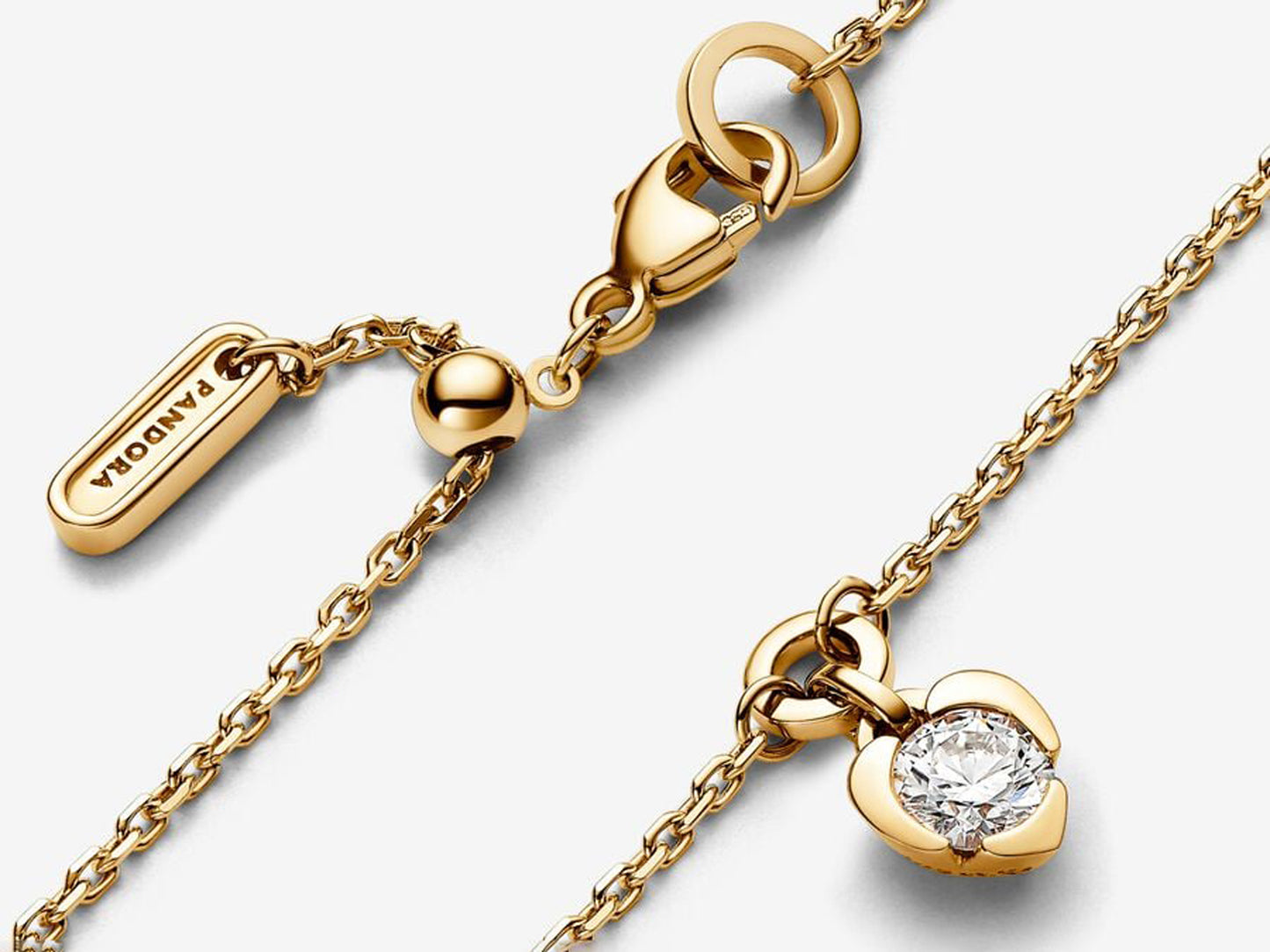 Lab-grown Diamond Heart Chain Bracelet 0.25 carat tw 14k Gold
