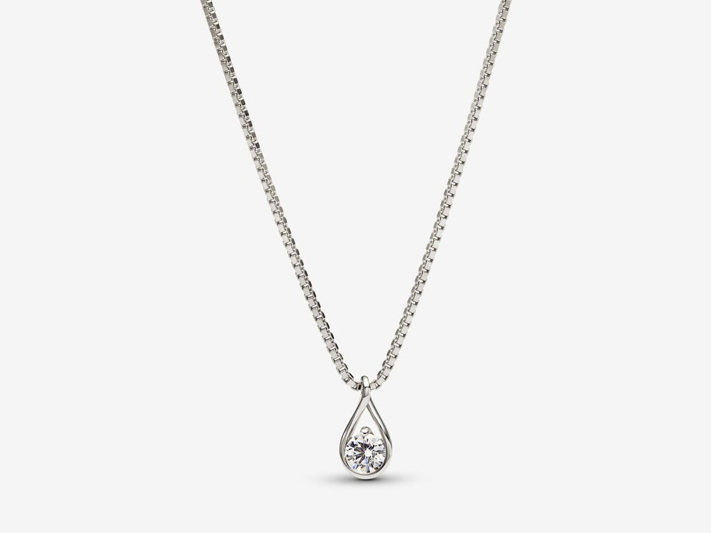 Lab-grown Diamond Pendant & Necklace 0.25 carat tw 14k White Gold