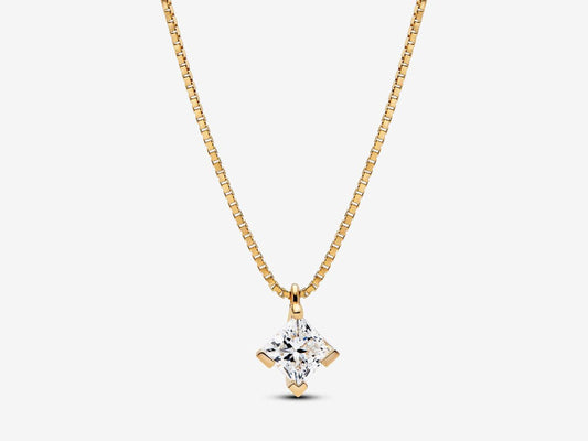 Lab-grown Diamond Pendant Necklace 1.00 carat tw 14k Gold