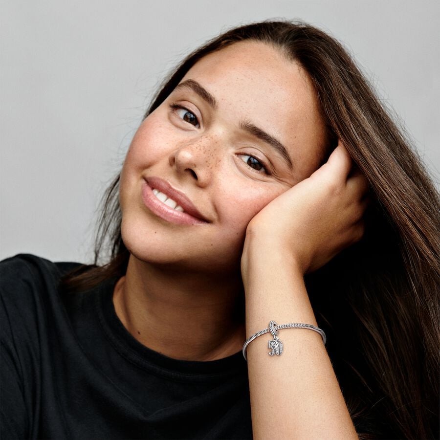 50th Celebration Dangle Charm