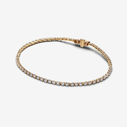 Round Brilliant Diamond Bracelet