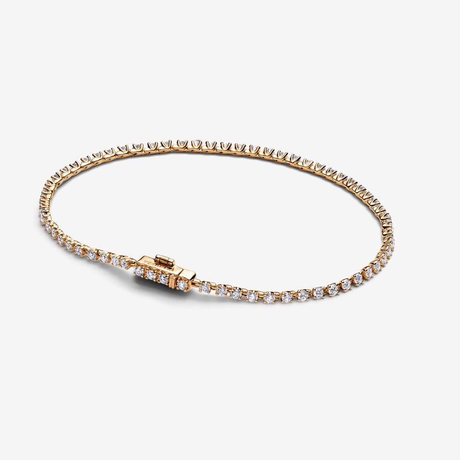 Round Brilliant Diamond Bracelet