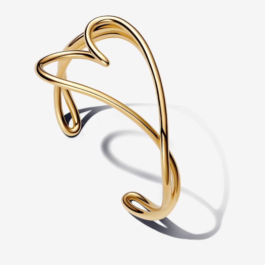 Oversized Heart Bangle